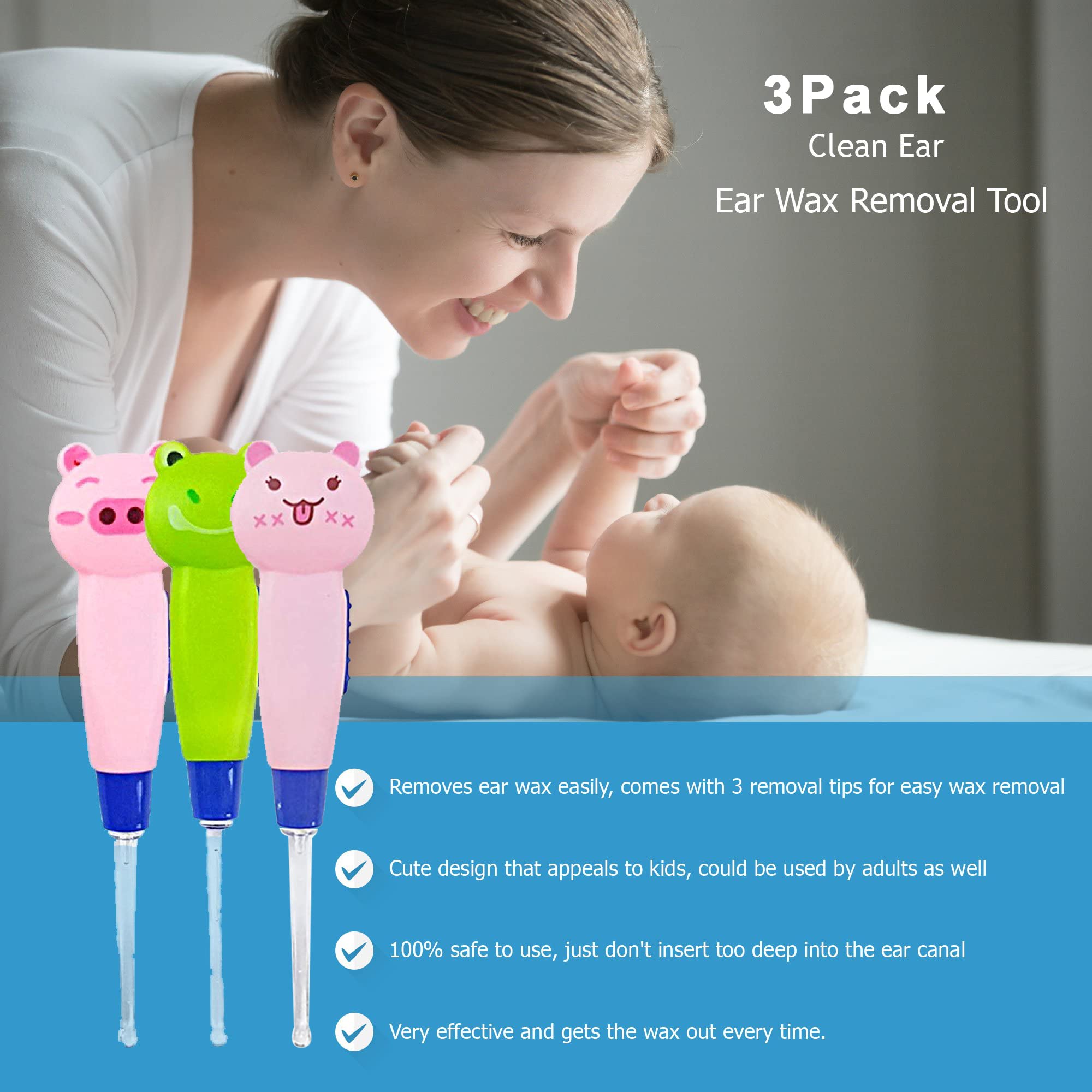 SANITRO diseño seguro para niños y adultos evita inserciones profundas.