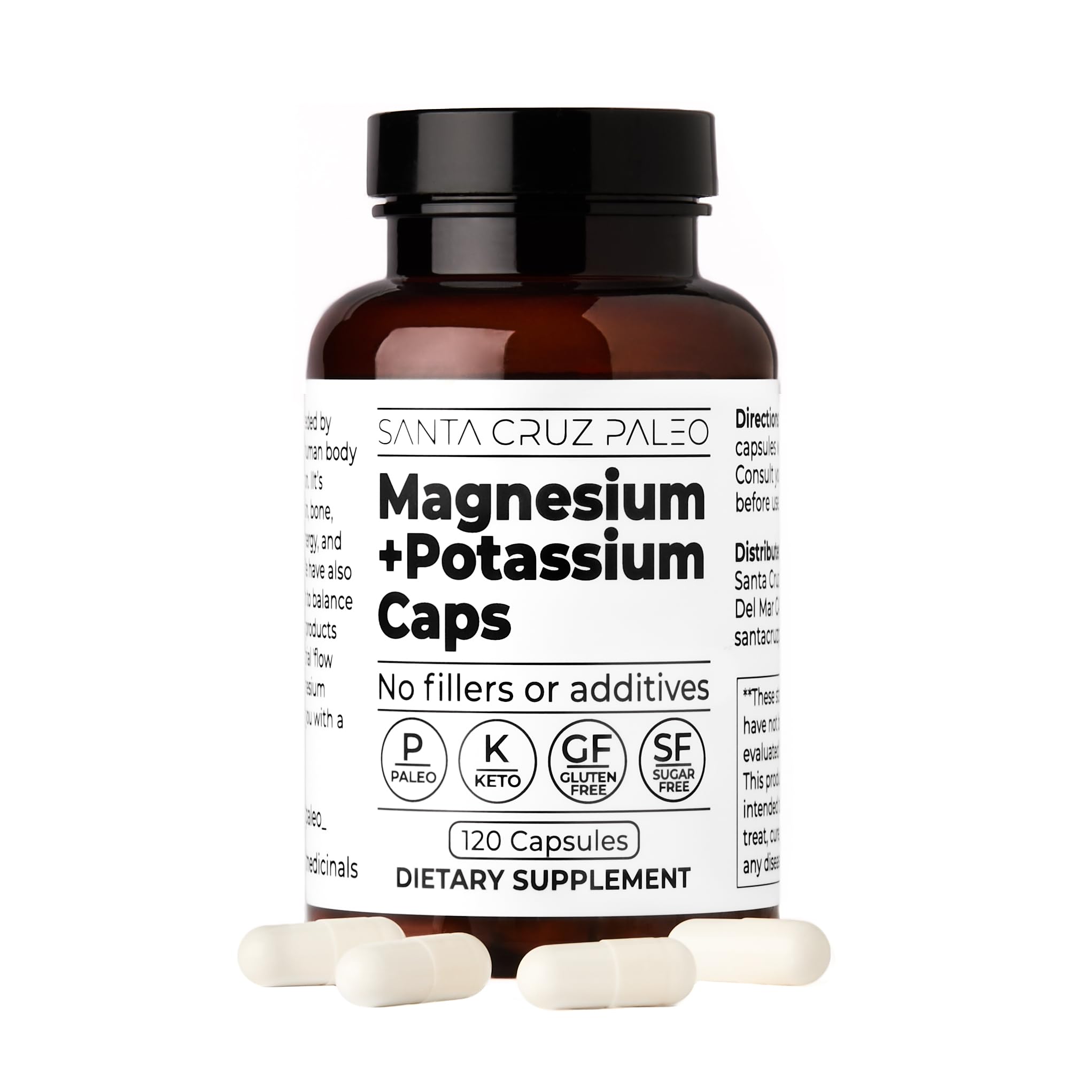 Santa Cruz Paleo daily-use capsules shown as part of a simple wellness routine.