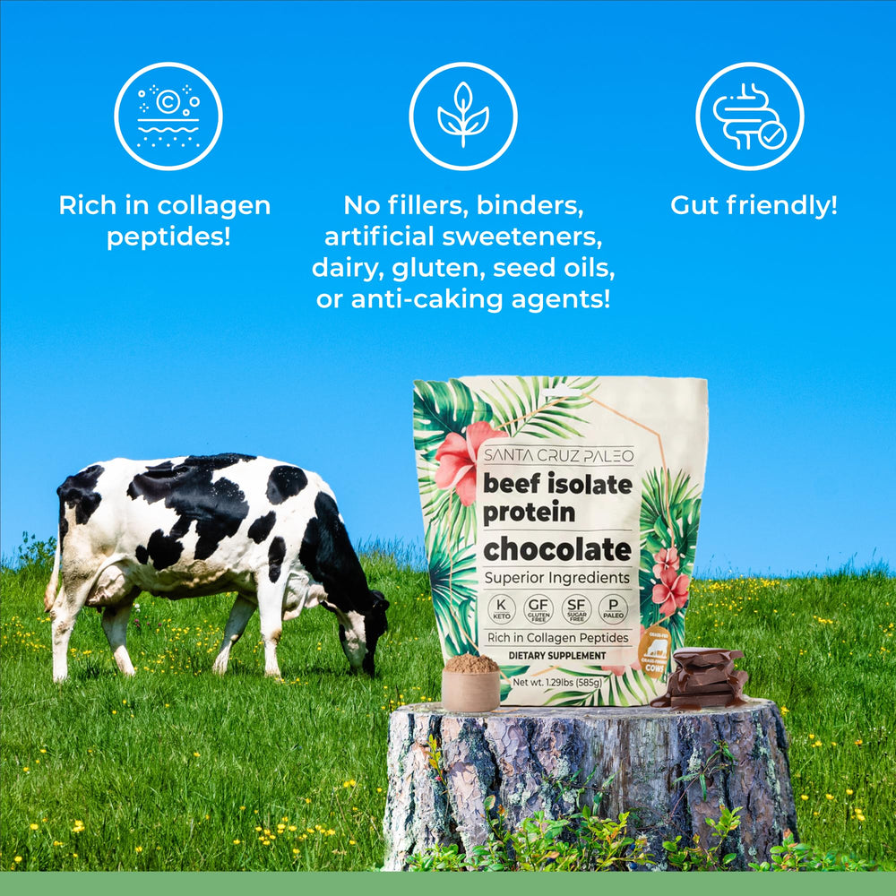 Santa Cruz Paleo dairy-free gluten-free keto friendly protein