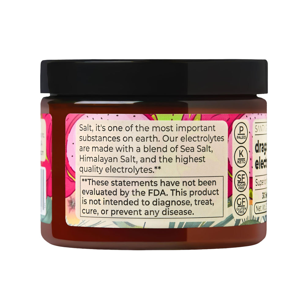 Tub labeled 30 servings for flexible daily hydration planning.