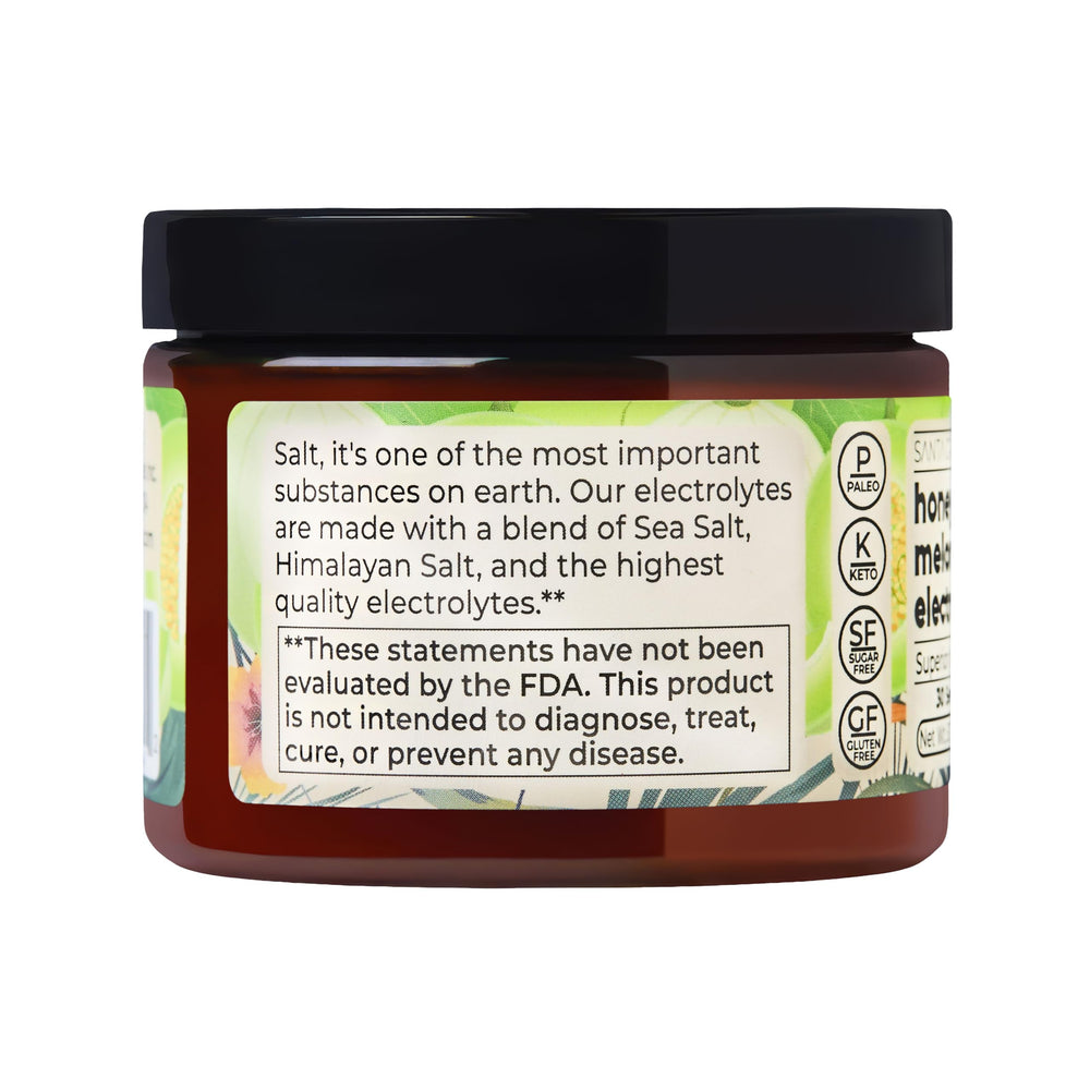 Shaker with Santa Cruz Paleo Electrolyte Powder honeydew during workout