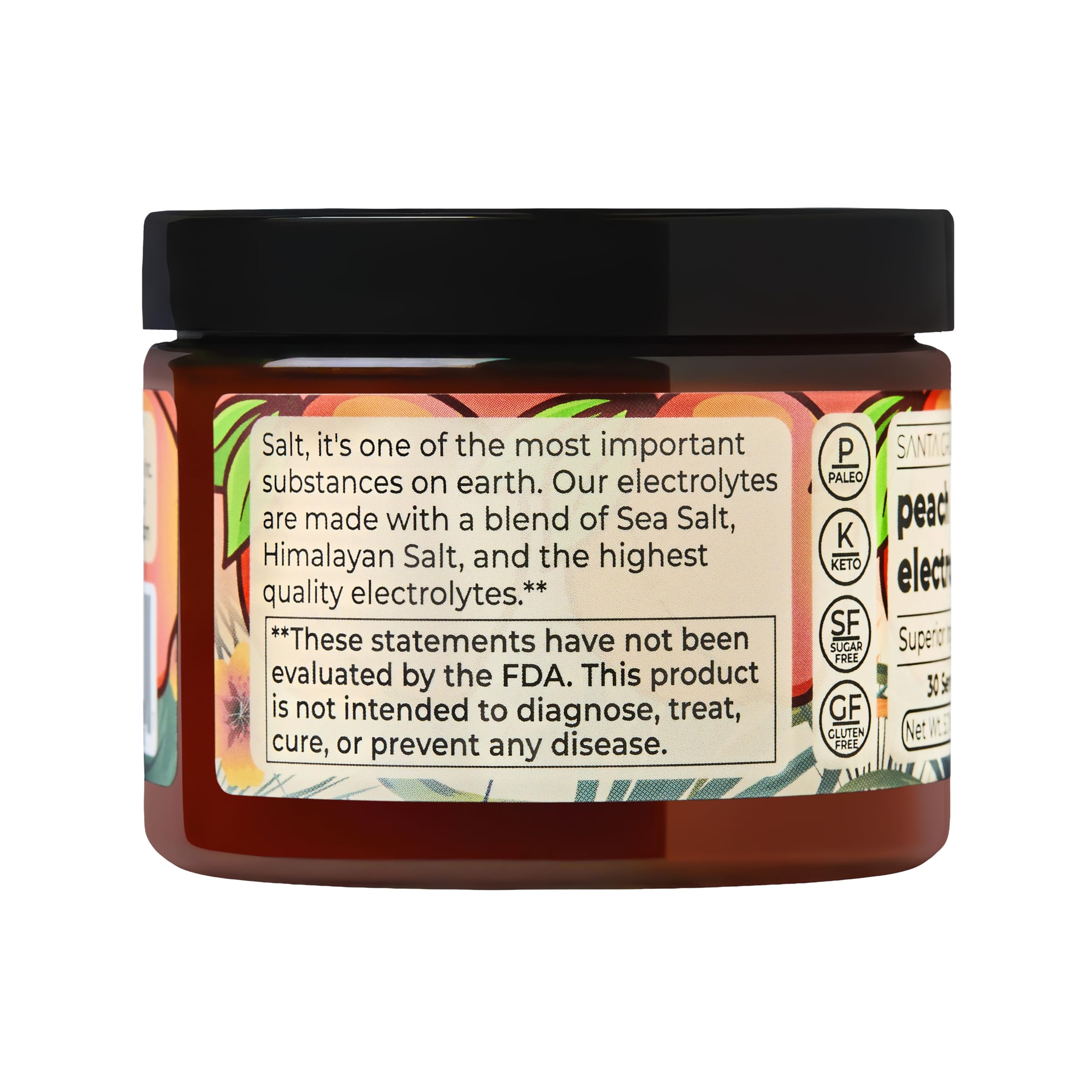 Santa Cruz Paleo Electrolyte Powder Peach daily-use setup supports consistent hydration.