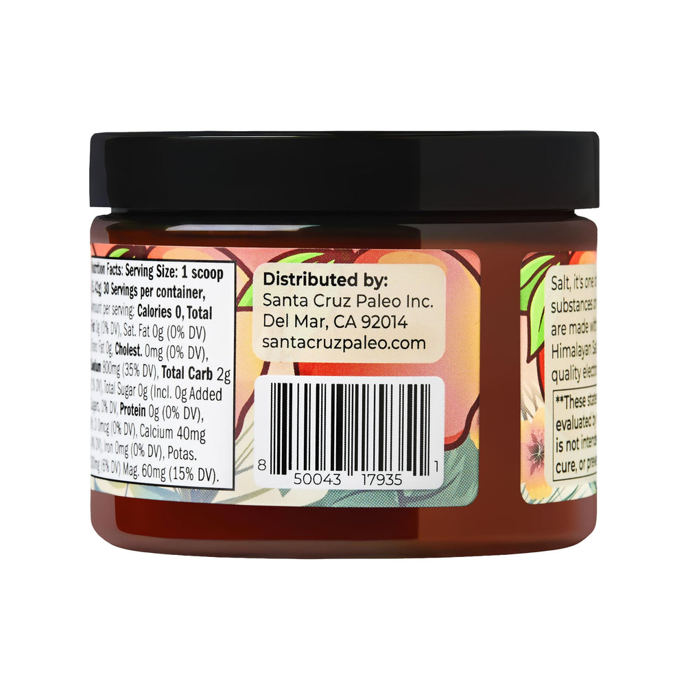 Santa Cruz Paleo Electrolyte Powder Peach taste-test hints at pleasant flavor without sugar.