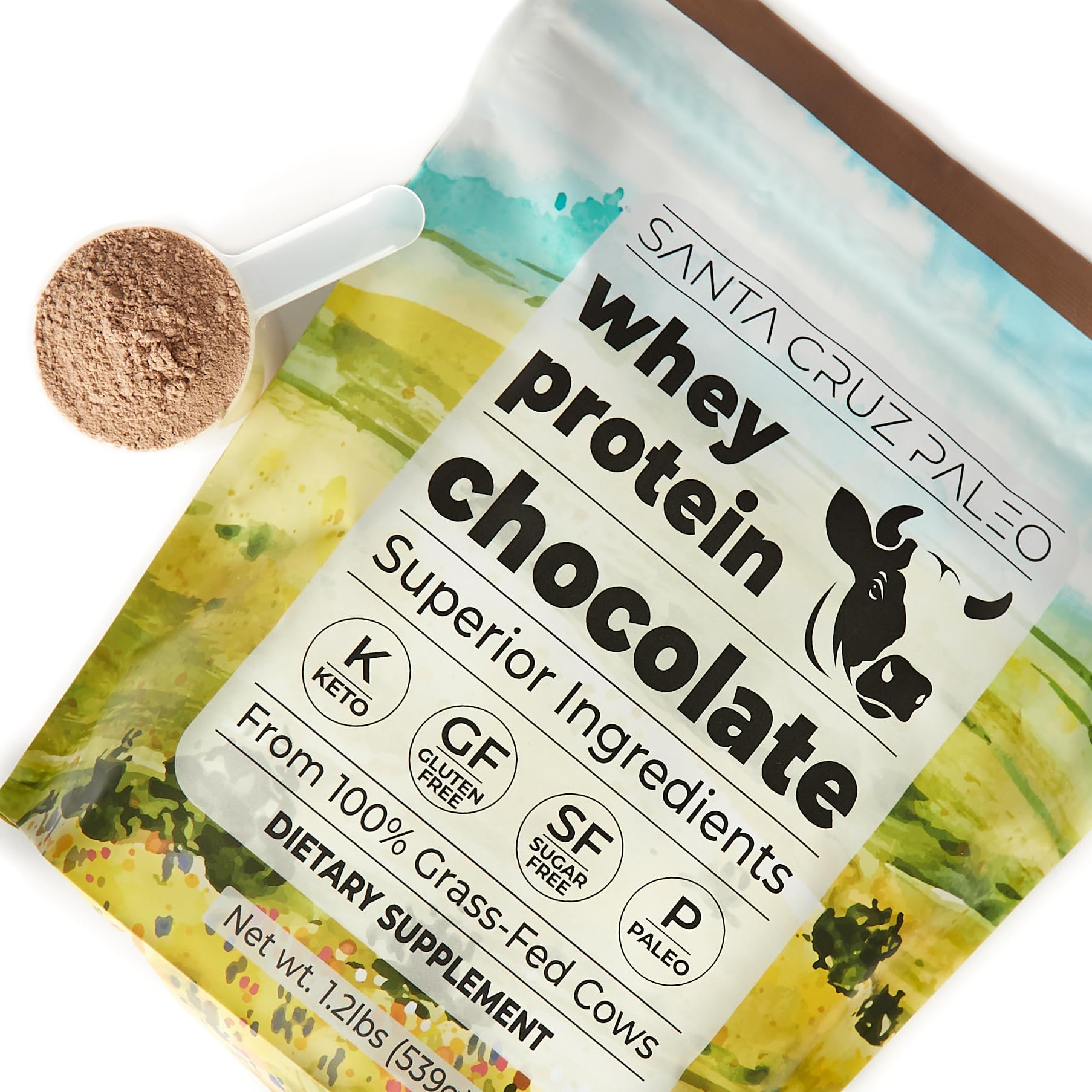 Santa Cruz Paleo whey baking use in recipes for a chocolate flavor boost.