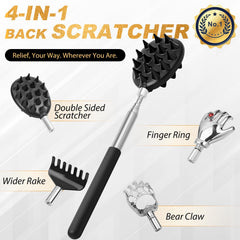SANTAPICK dual-spiked head for broad relief on large areas