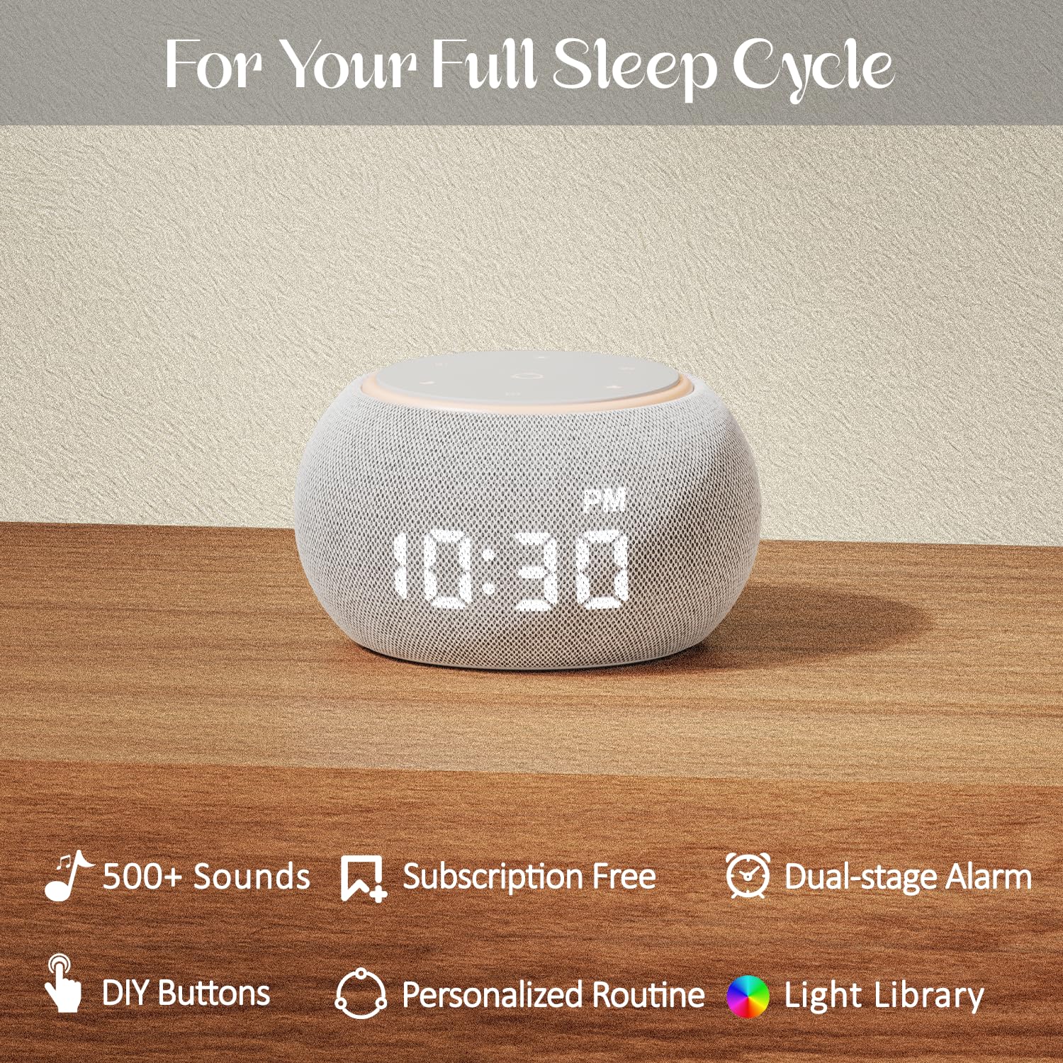 Santebee Luna Pro sound library with 507 soothing sounds