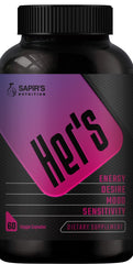 Sapir's Nutrition Hers bottle for renewed energy and desire.