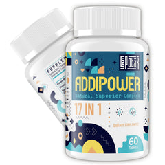 Sapotax 17-in-1 brain supplement tablets in bottle for daily focus support
