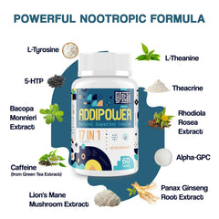 Sapotax 17-in-1 ingredients blend with herbal extracts and caffeine