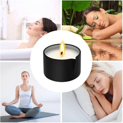 Sariiraw coconut fragrance candle designed to evoke tropical relaxation.