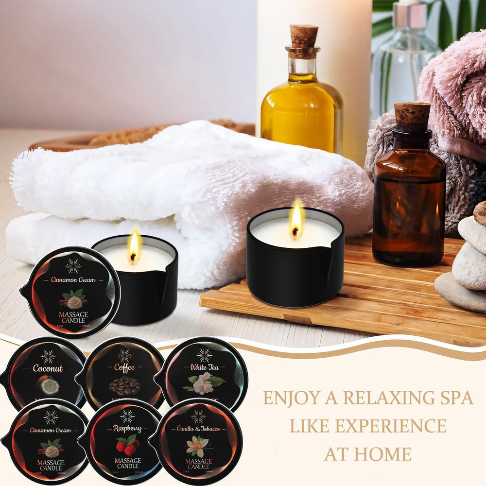 Sariiraw white-tea candle promotes calm ambiance and refreshing scent.