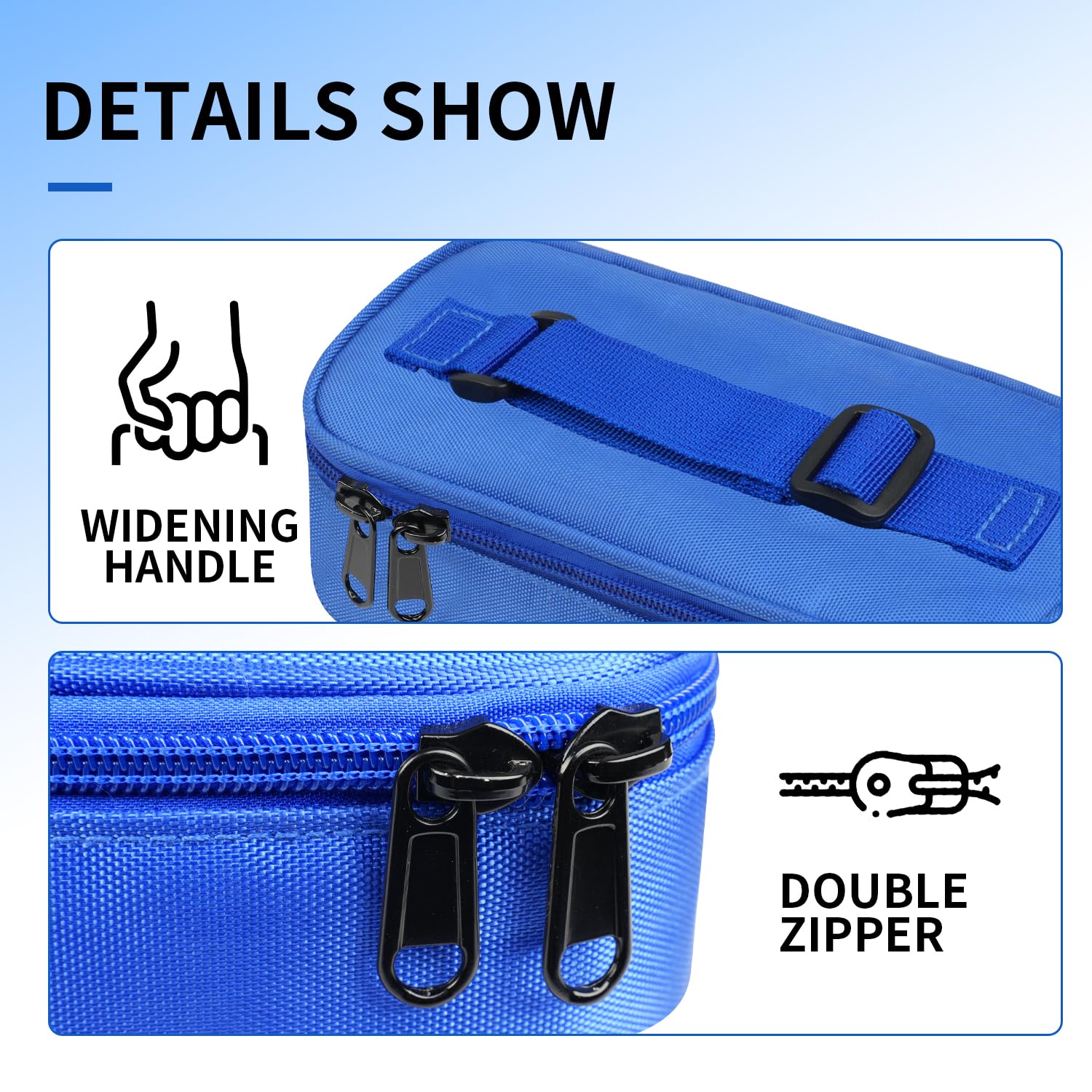 sarlar insulin cooler portable handle makes on-the-go use easier