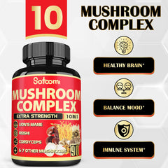 Satoomi 10in1 ingredients illustration highlights natural blend.