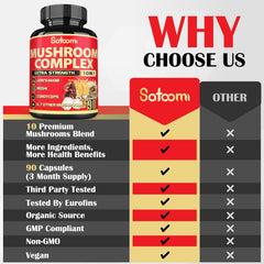 Satoomi capsules close-up showing easy daily dosing.