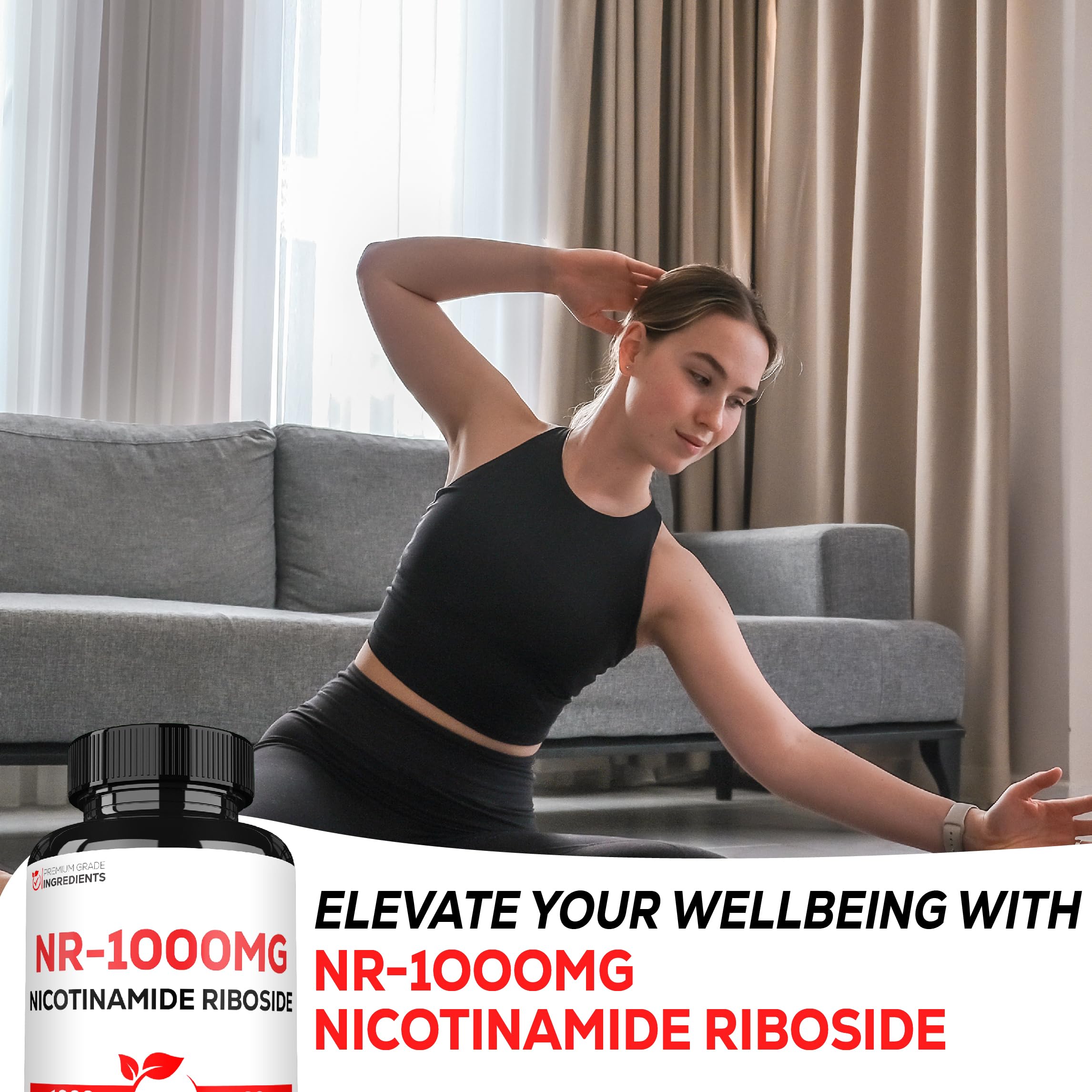 Satoomi NAD NR in box, 30-day supply for structured routines.