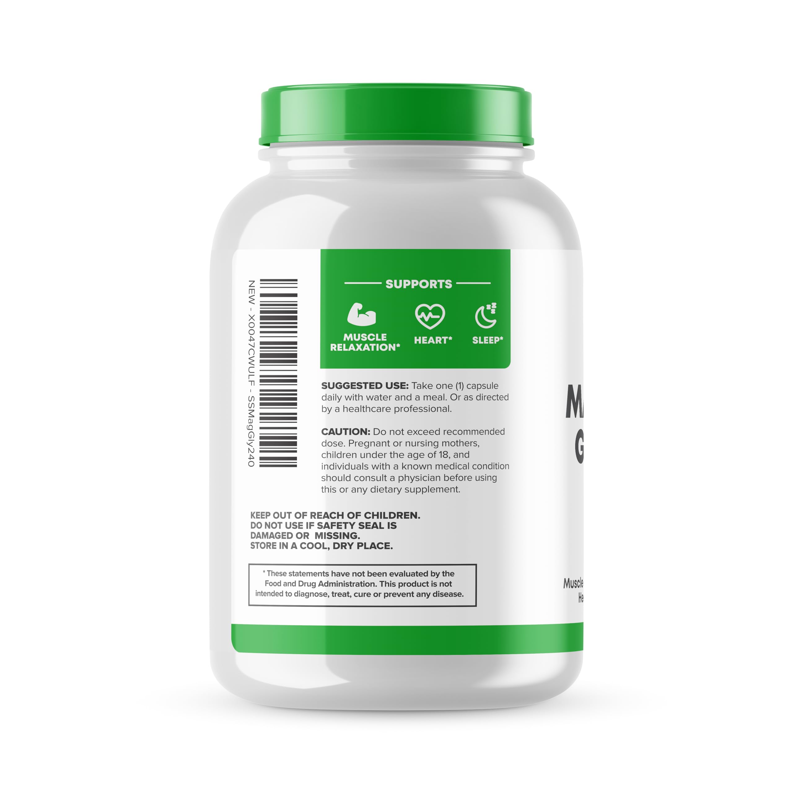Pouring the capsules for simple daily dosing with water