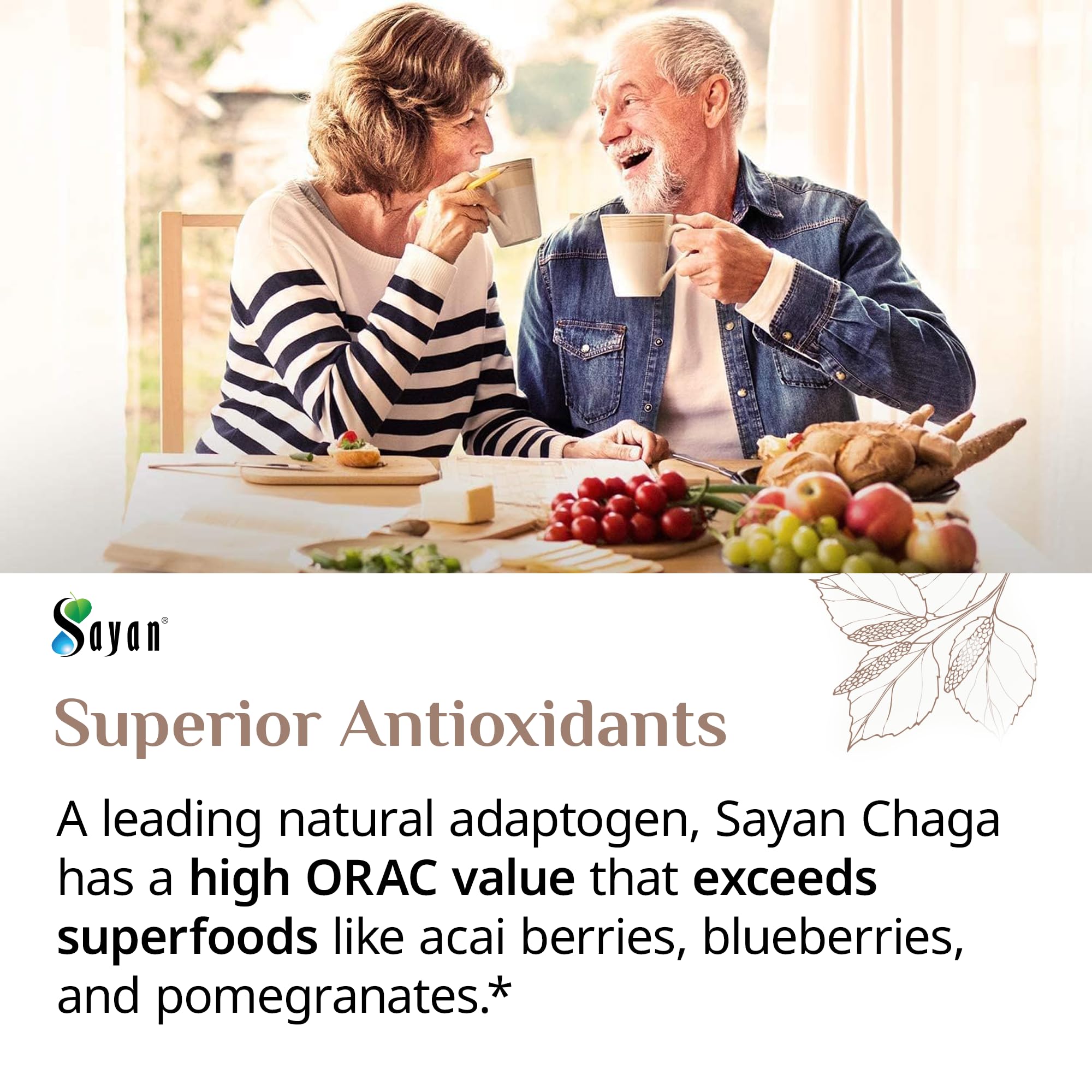 Sayan 4oz size offers convenient daily wellness on the go.