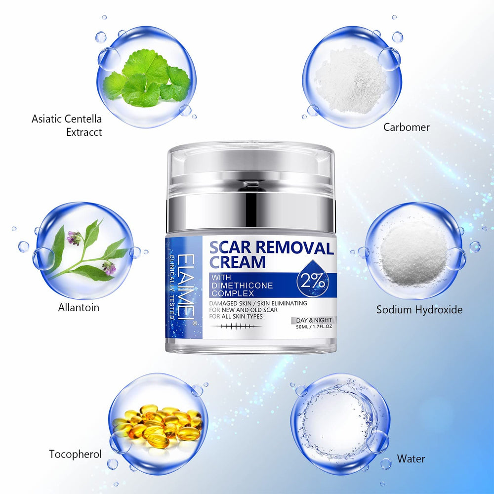 SBHEANGBA Scar Cream massaged into scar for faster absorption and comfort