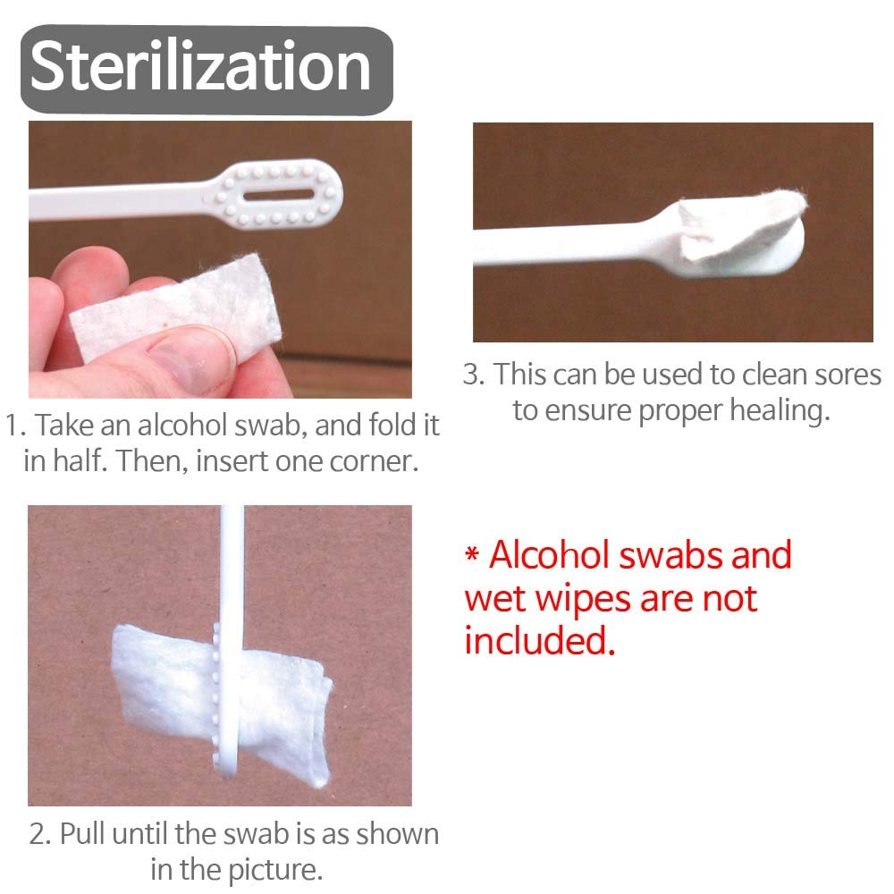 SC Scratch N Clean compatible with wet wipes and alcohol swabs.
