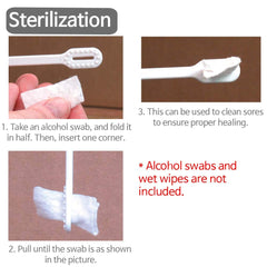 SC Scratch N Clean compatible with wet wipes and alcohol swabs.