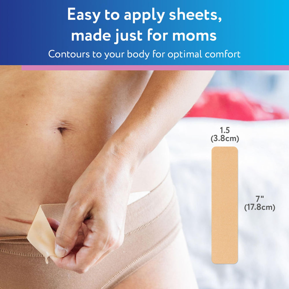 ScarAway silicone scar sheets are washable and reusable.