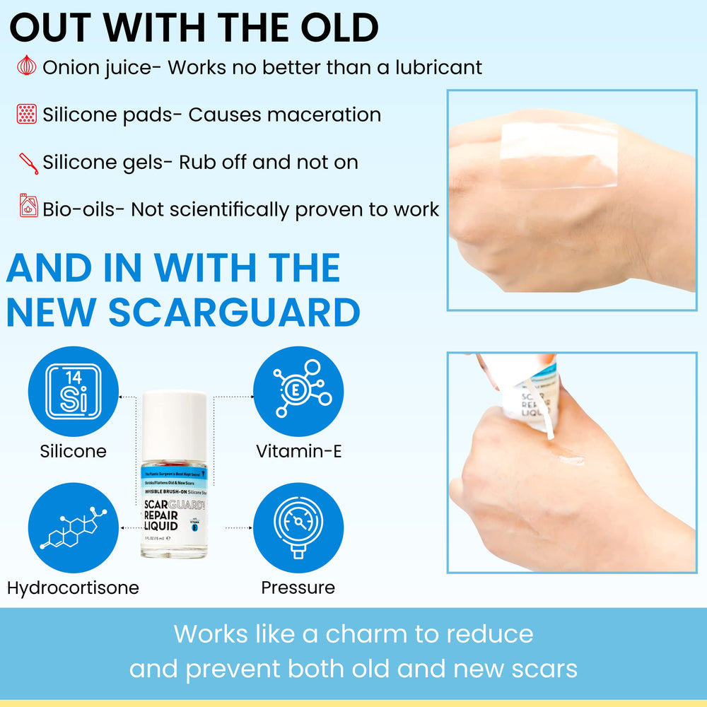ScarGuard makeup-friendly scar treatment suitable for daily wear.