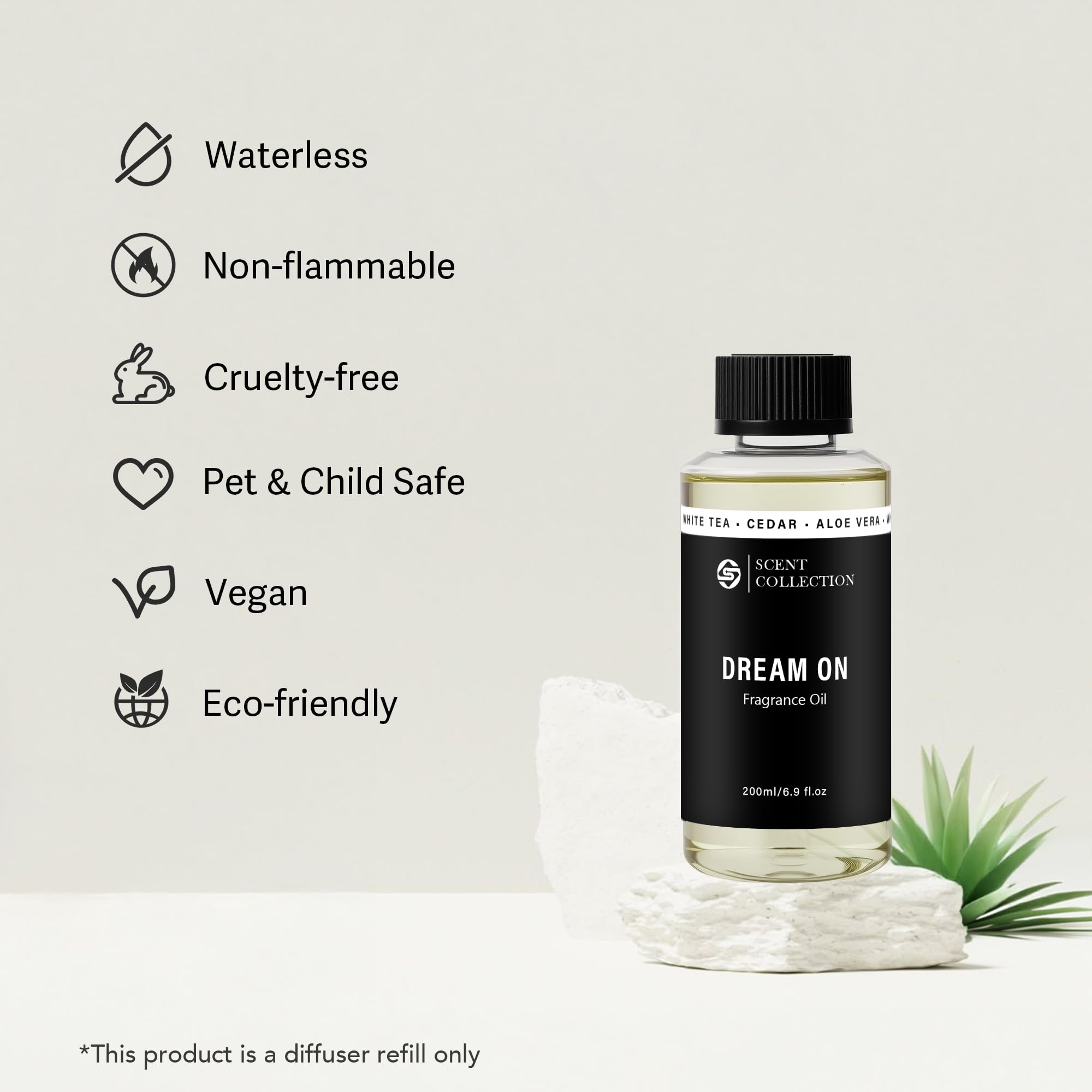 Scent Collection Dream On in a car diffuser during commutes