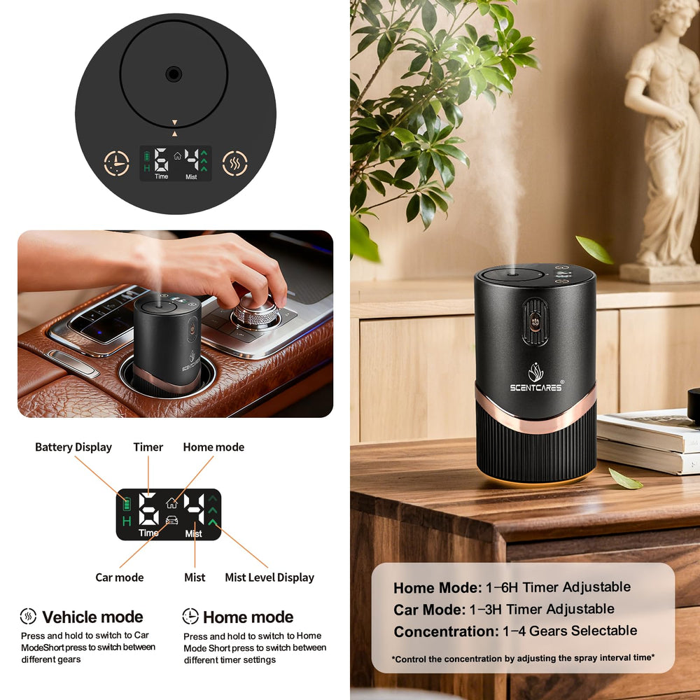 Scentcares Scentcare diffuser aluminum body for durable style