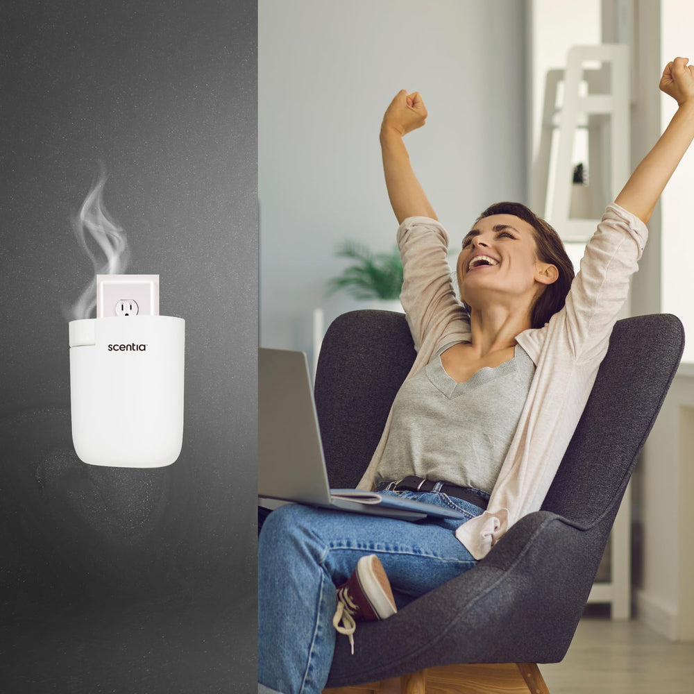 Scentia office workspace diffuser for focused ambiance.