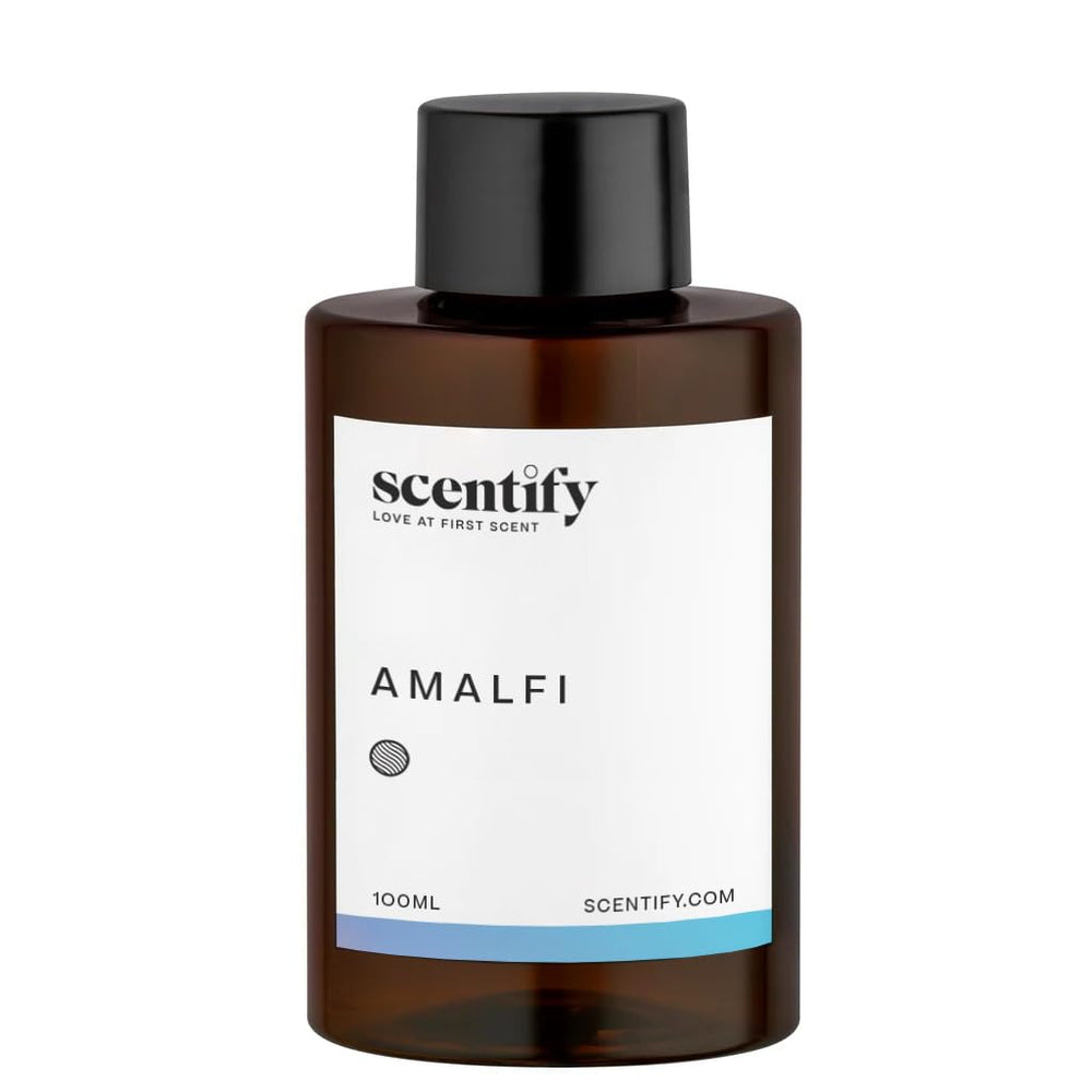 Scentify Amalfi lemon top-notes evoke bright citrus feel in a diffuser