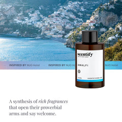 Scentify Amalfi orchid middle-notes contribute luxurious floral nuance