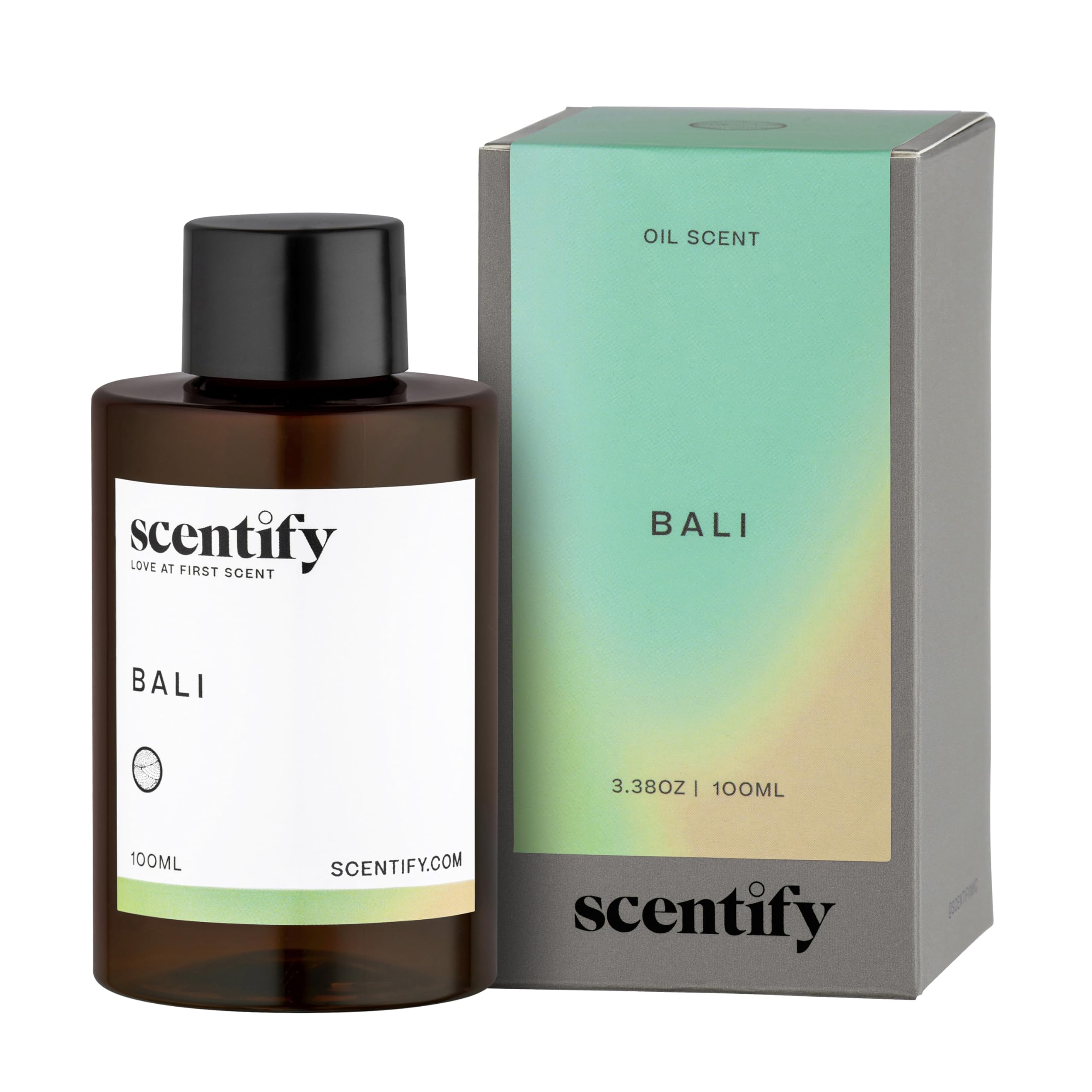 Scentify Bali lemon diffuser refill bottle for bright, uplifting aroma.