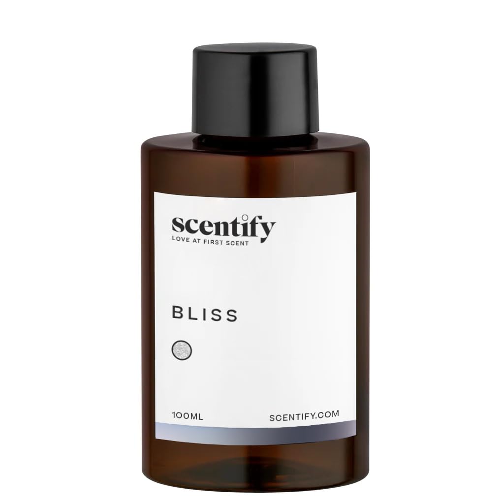 Scentify Bliss diffuser setup in a cozy room delivering a calming atmosphere.