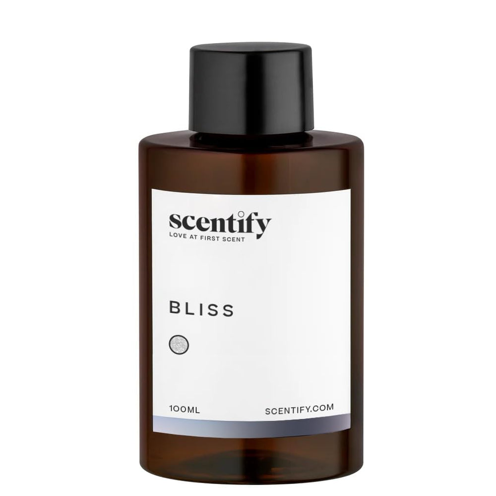 Scentify Bliss diffuser setup in a cozy room delivering a calming atmosphere.