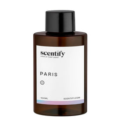 Scentify Paris diffuser refill shown on office desk for relaxing vibes