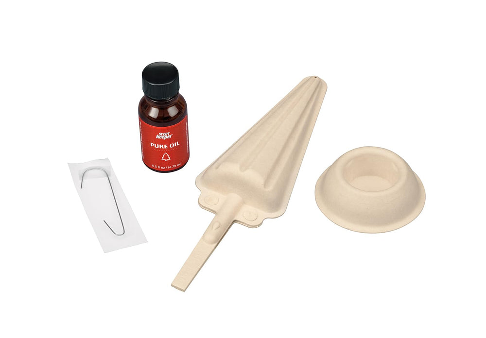 ScentKeeper packaging highlights easy setup and use.
