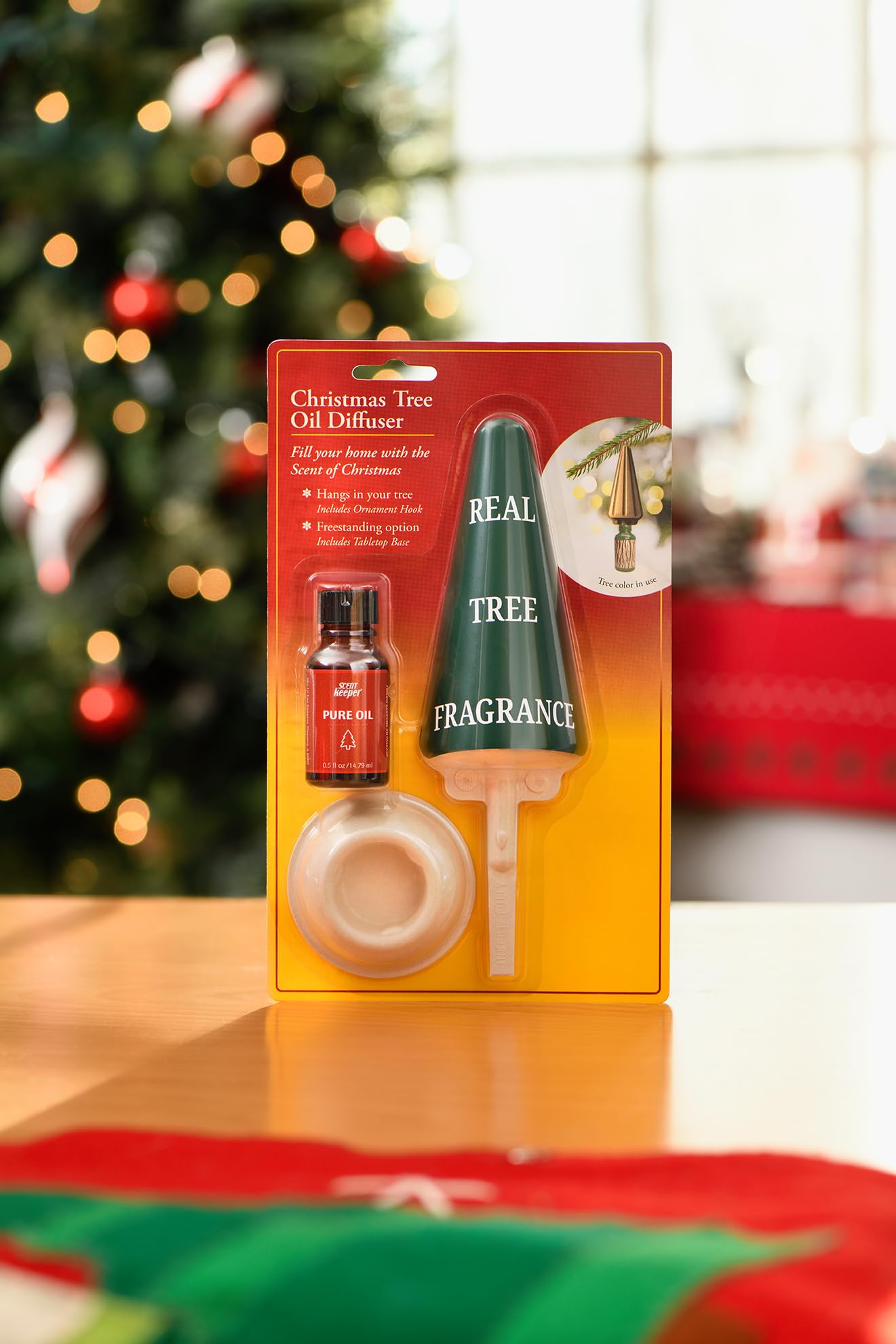 ScentKeeper winter setup promotes cozy holiday ambiance.