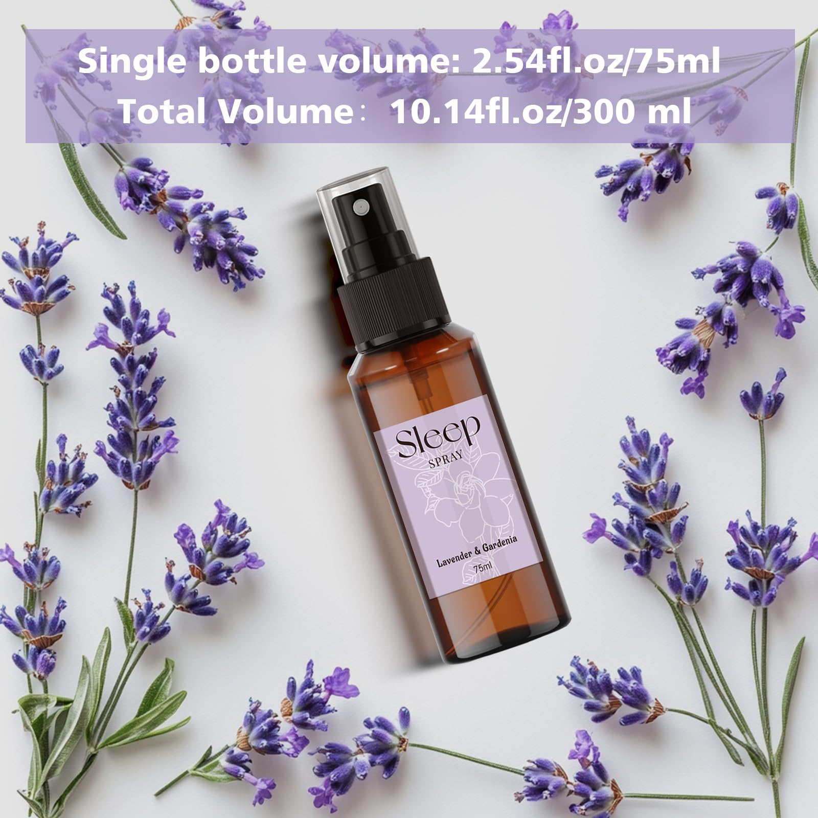 SCENTORINI Sleep Spray Lavender & Chamomile on bedding supports peaceful evenings.