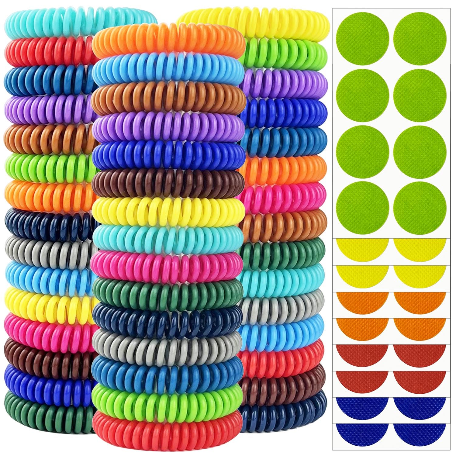 Scentpellent mosquito bracelet pack provides long-lasting outdoor protection.