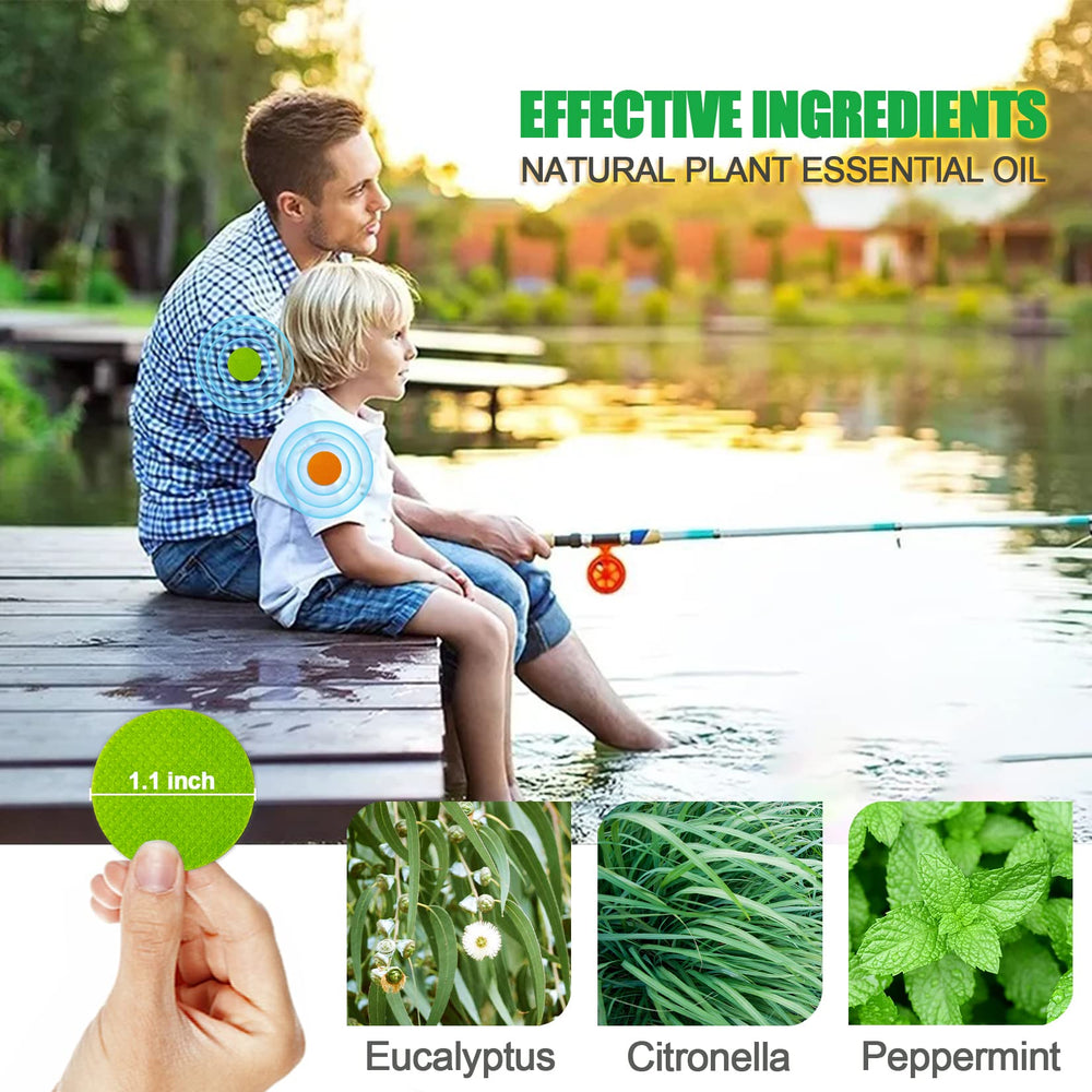 Scentpellent patches on clothing offer DEET-free scent-based protection