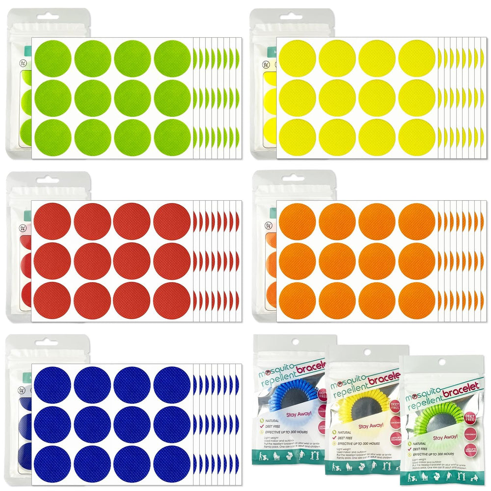 Scentpellent mosquito stickers sheet for quick outdoor protection