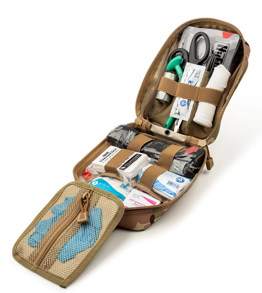Scherber CAT Tourniquet included for swift hemorrhage control