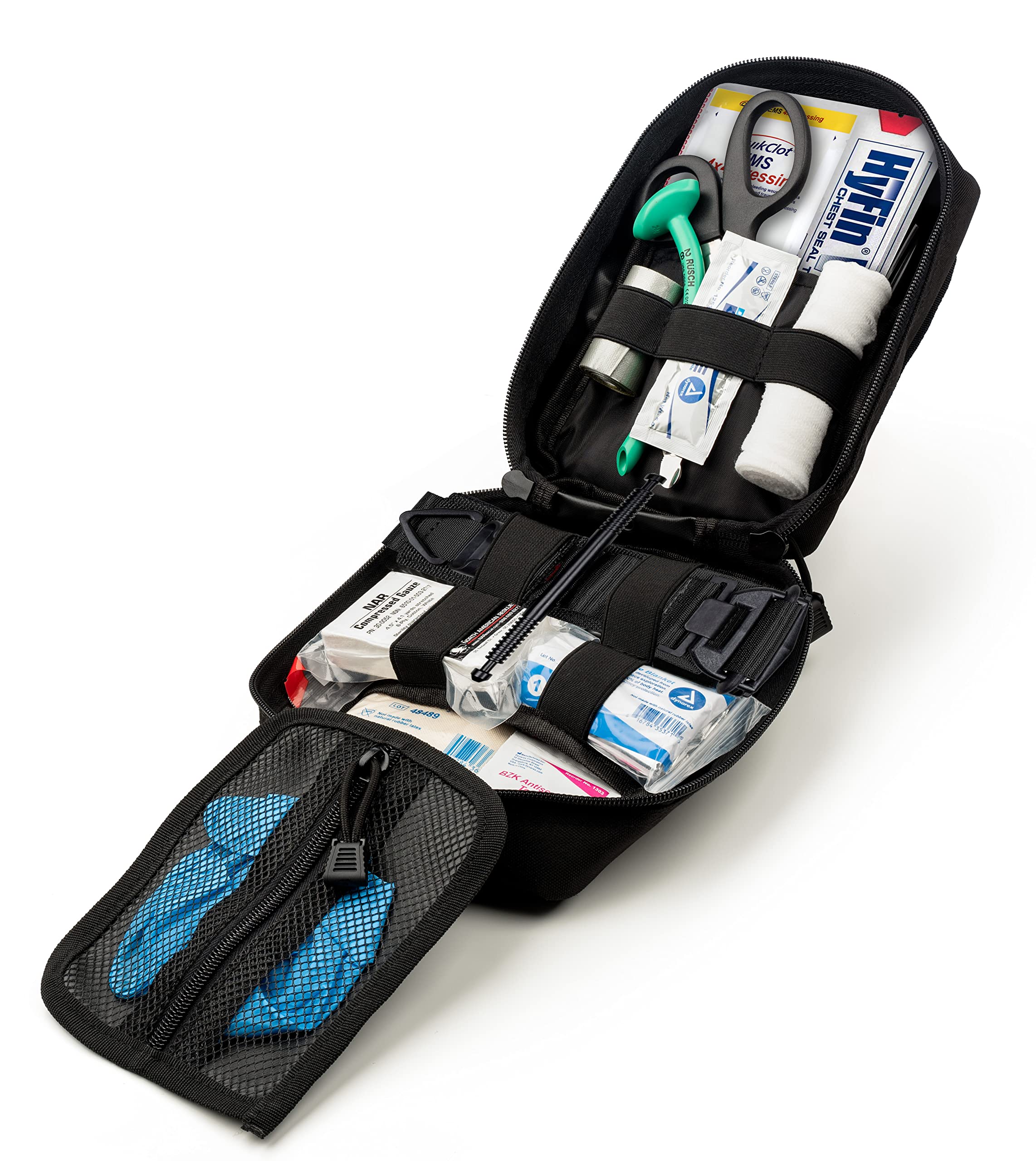 Scherber IFAK Tourniquet-ready layout for quick hemorrhage control.