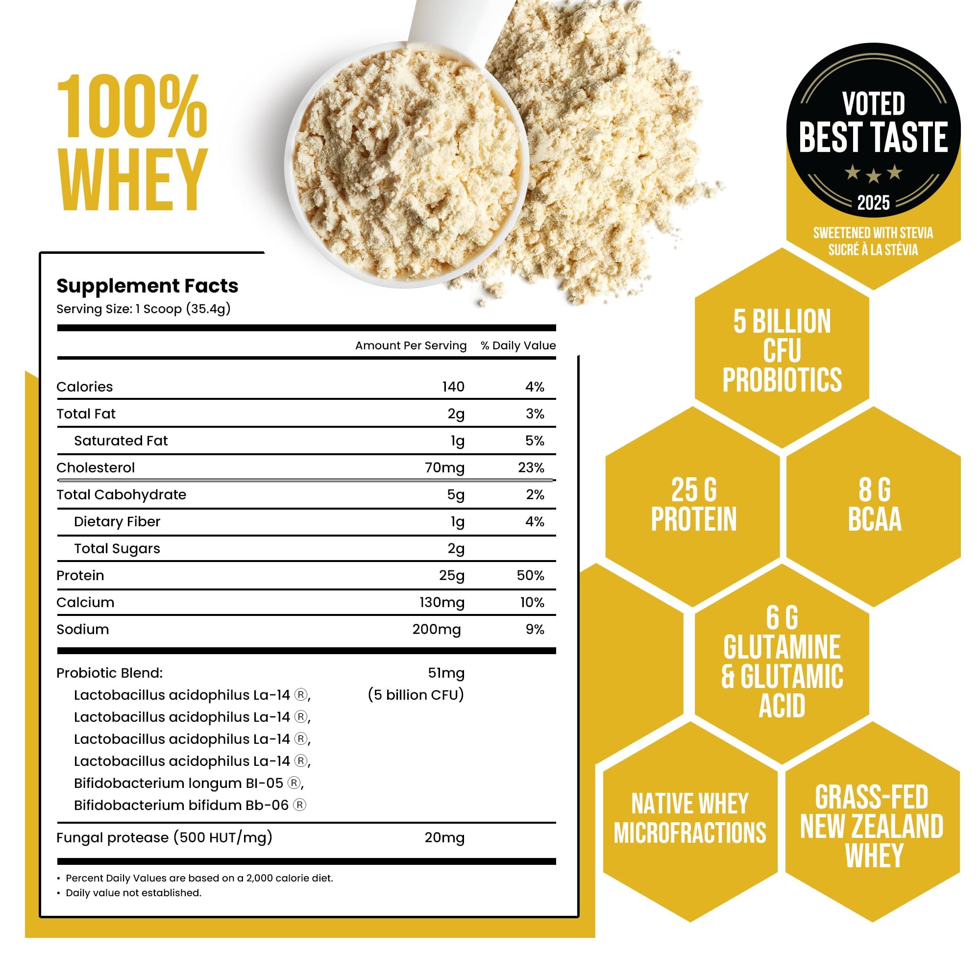 Schinoussa probiotic whey vanilla shaker ready to mix a smoothie