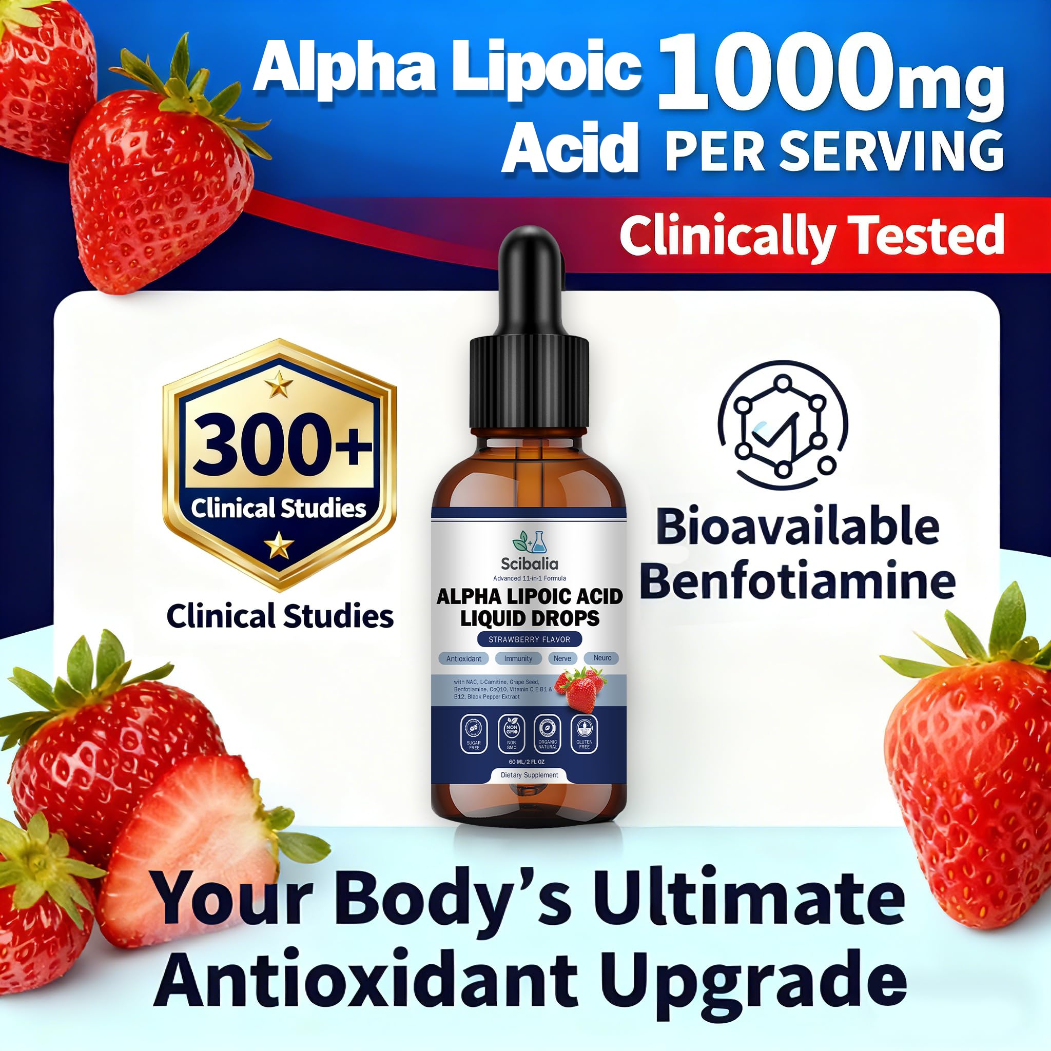 SCIBALIA ALA liquid drops shown for on-the-go daily use