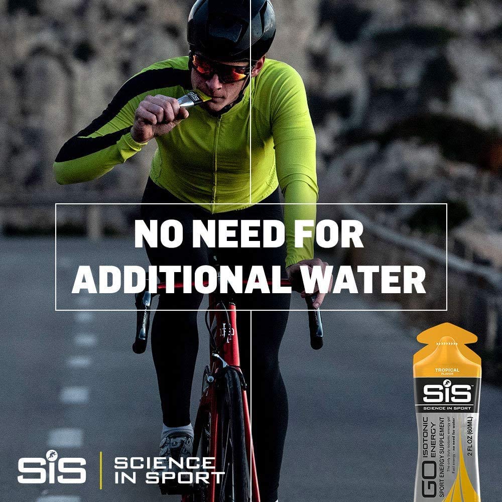 Science in Sport Energy Gel Pack six-pack box highlighting value and convenience.