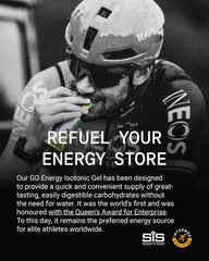Science in Sport GO gel back of pack showing gluten-free formula