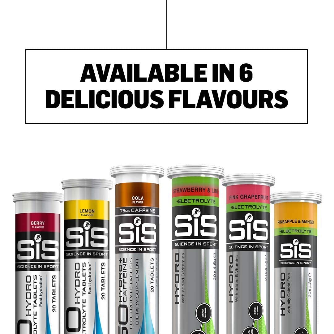 Science in Sport Hydro flavor mix-and-match options for personalized hydration.