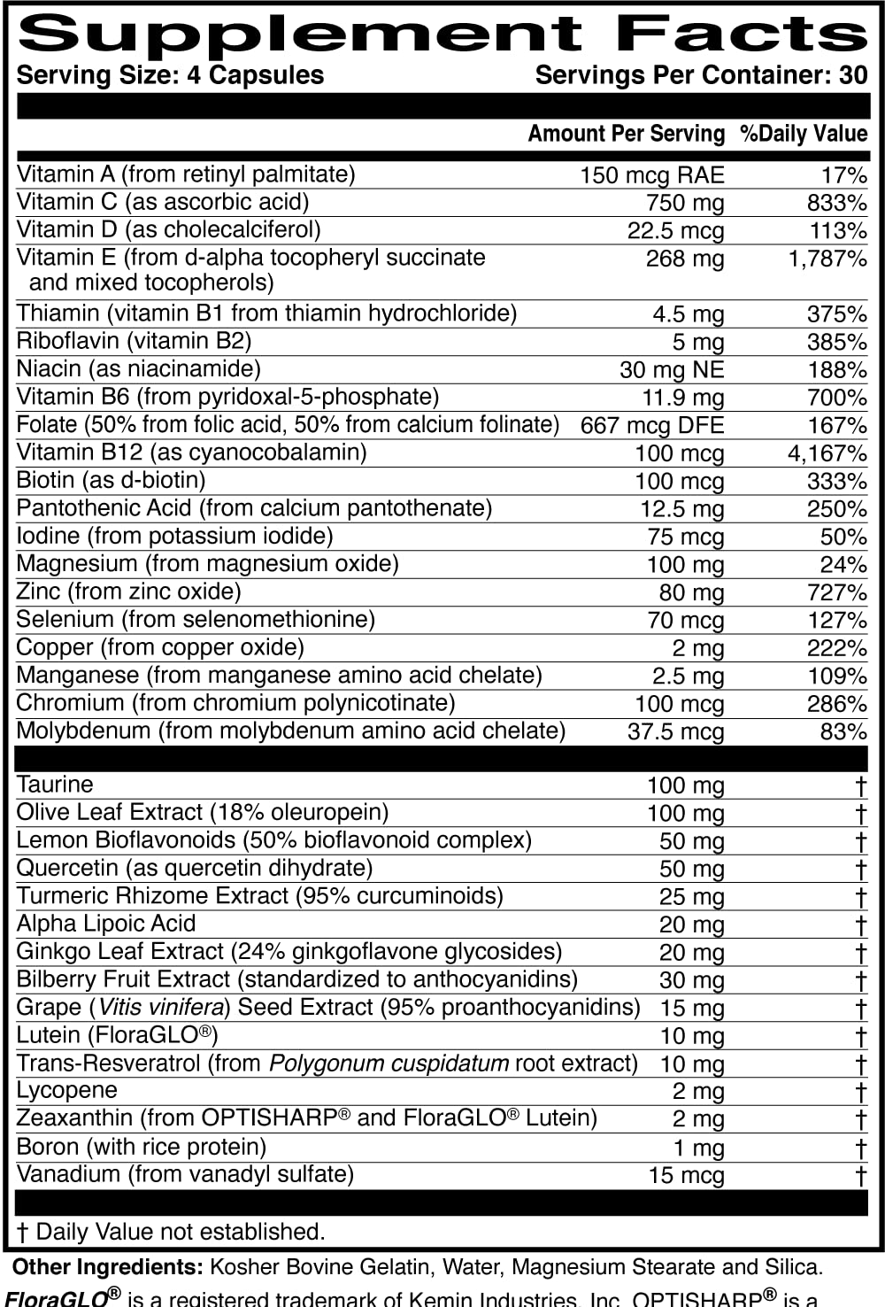 ScienceBased Health MacularProtect Complete made in USA label emphasizes quality.