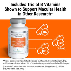 ScienceBased Health MacularProtect Complete packaging box with full nutrition blend.
